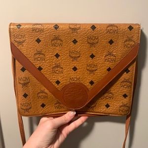 MCM envelope crossbody